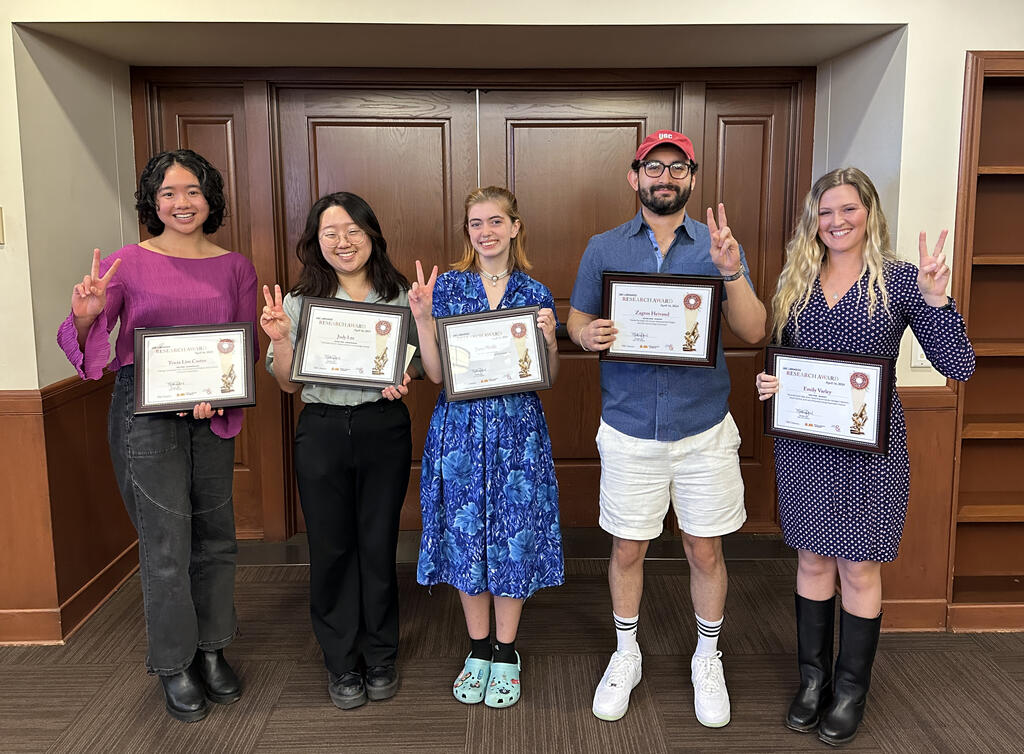 Winners of the 2024 USC Libraries Research Award