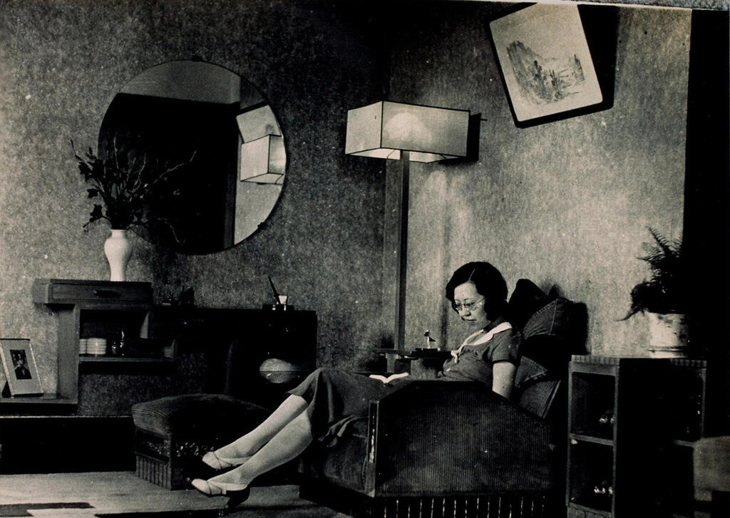 Eileen Chang at home in Los Angeles